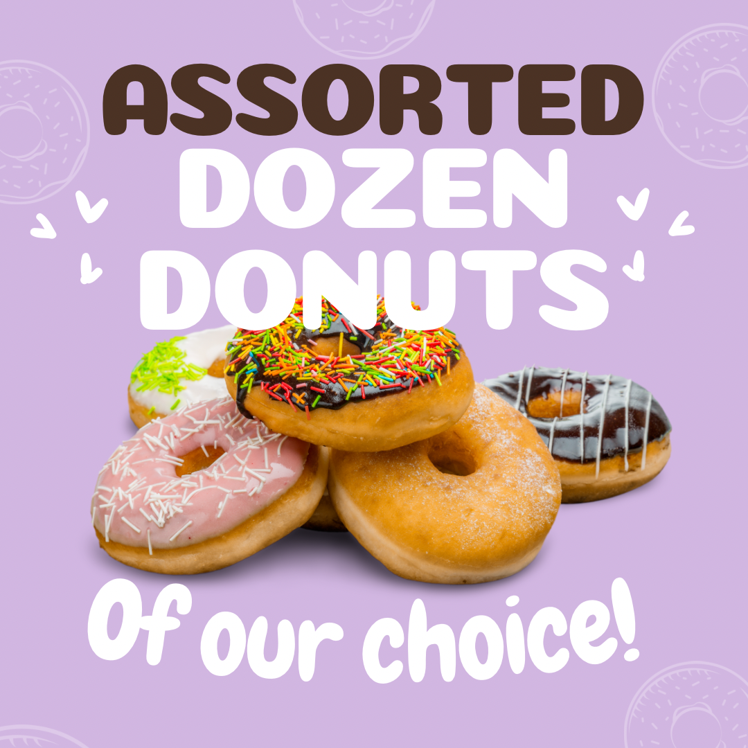 Assorted Dozen Donuts- Our Fav Picks!